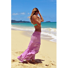 Rosemary maxi skirt in orchid