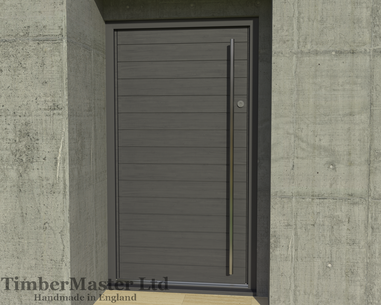 Contemporary Painted Door -...