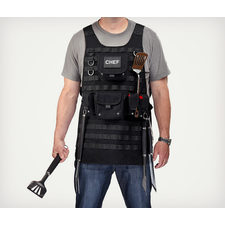 Tactical BBQ Apron with MOLLE System | Cool Material