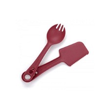 Splashguard Microbite Utensil Set, Tomato GD506