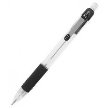 Zebra Z-Grip Mechanical Pencil 0.7mm Black, 12/pk