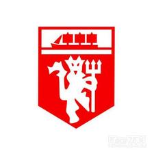 1x Manchester United V2 Football Window Boot Vinyl Decal