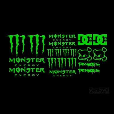 20x Various Monster Energy ...