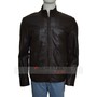 Dashing Stephen Amell Brown Leather Jacket