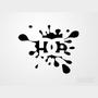 2x DC Custom Splash V1 Vinyl Transfer Decal