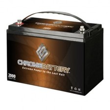 12 Volt 110AH Deep Cycle Replacement Marine Boat Battery