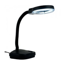 Hawk Reading Lamp, Illumination Magnifier Glass With 5X And 10X Zoom