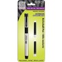 Zebra R-301 Stainless Steel Rollerball Pen, 0.7Mm, Black, 1 Pack, With Bonus Refill (43511)