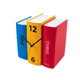 Amazon.com: Karlsson Table Clock, Colorful Faux Books: Home & Kitchen