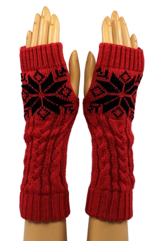 Red and Black Classic Snowf...