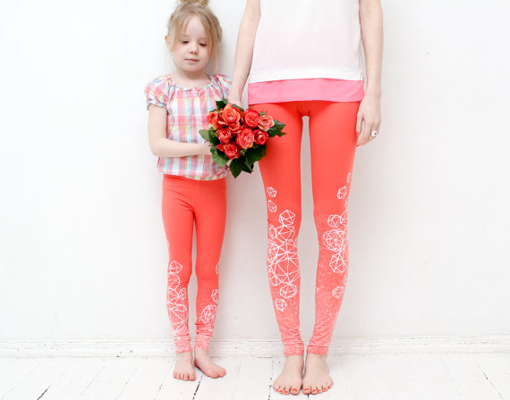Kids Coral crystal print  l...