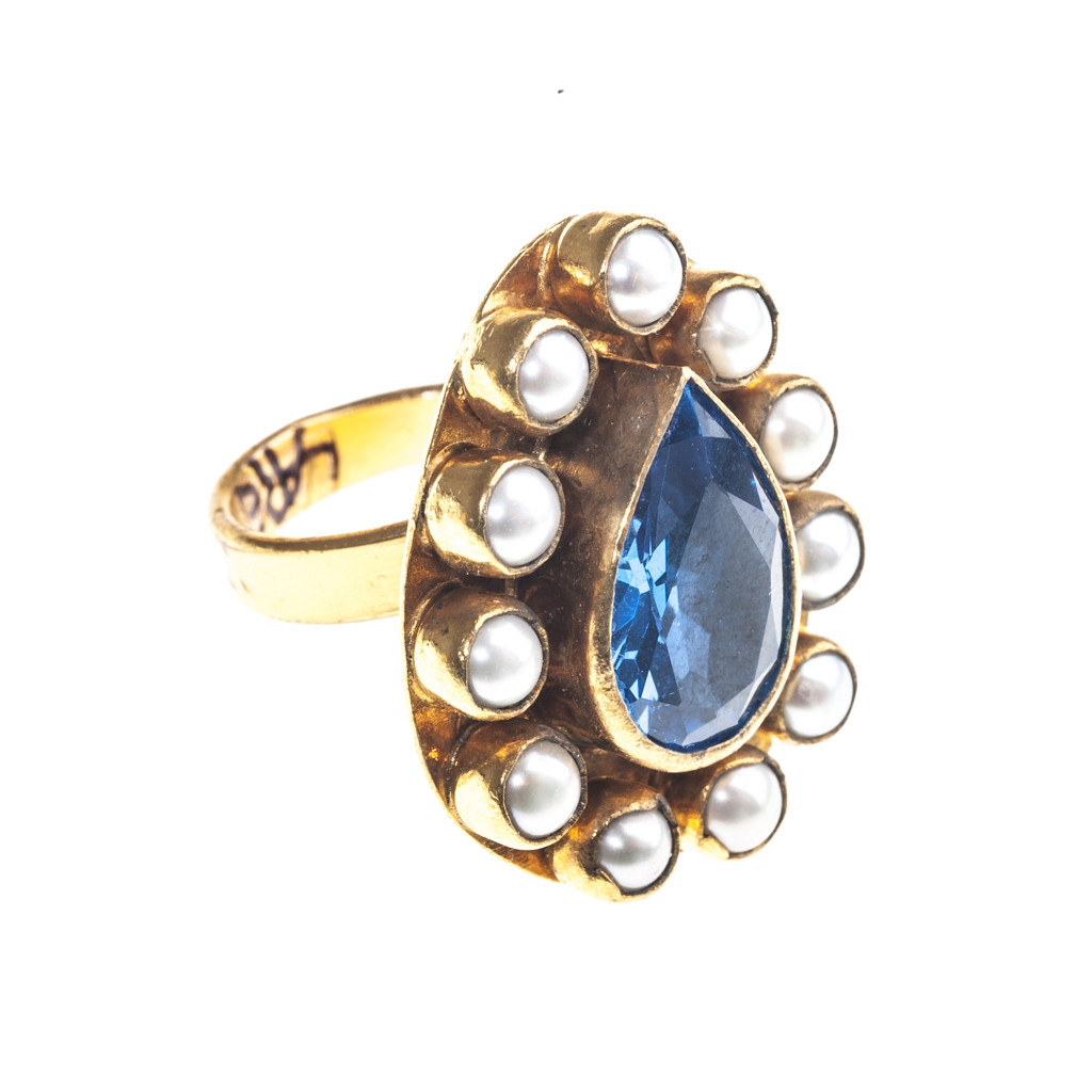 Multi Gem Drop Ring