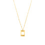 Skeletal Pendant Gold