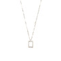 Skeletal Pendant Silver
