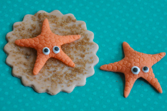 Fondant Shells Starfish San...