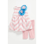 Pippa & Julie Stripe Dress & Leggings (Toddler)