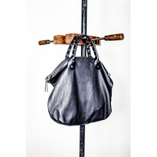 Dean - Studded Handle Tote in Black $315 - Show Pony Boutique