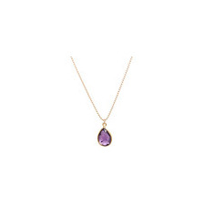 Rachael Ryen - Teardrop Gemstone Necklace - Show Pony Boutique