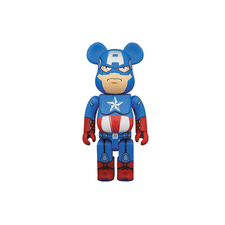 Captain America x Medicom Toy 400% Bearbrick