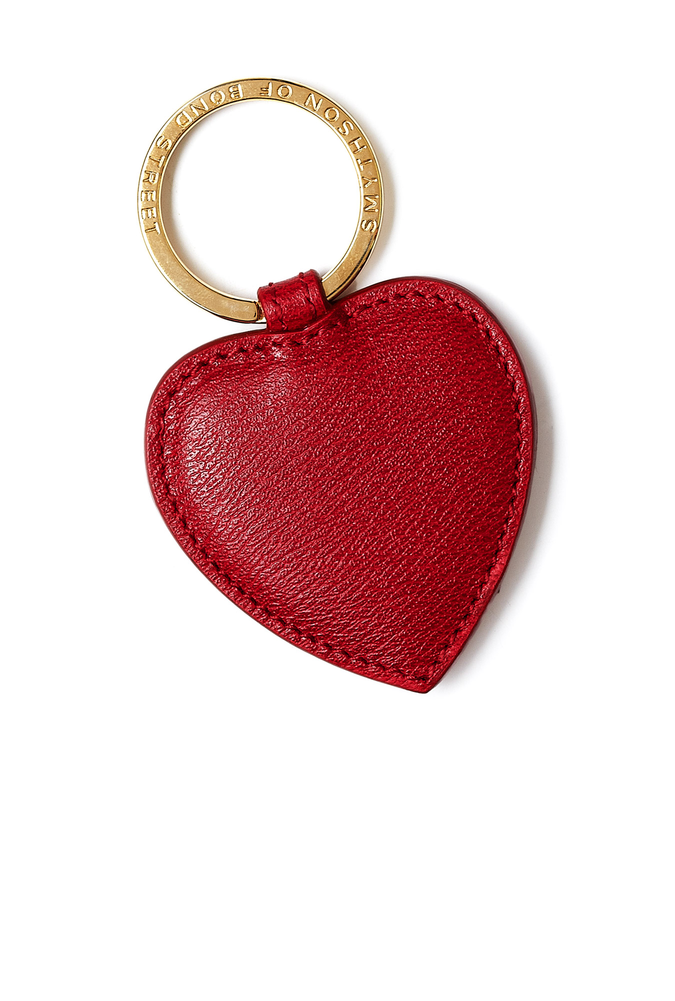 Heart Key Ring by Smythson