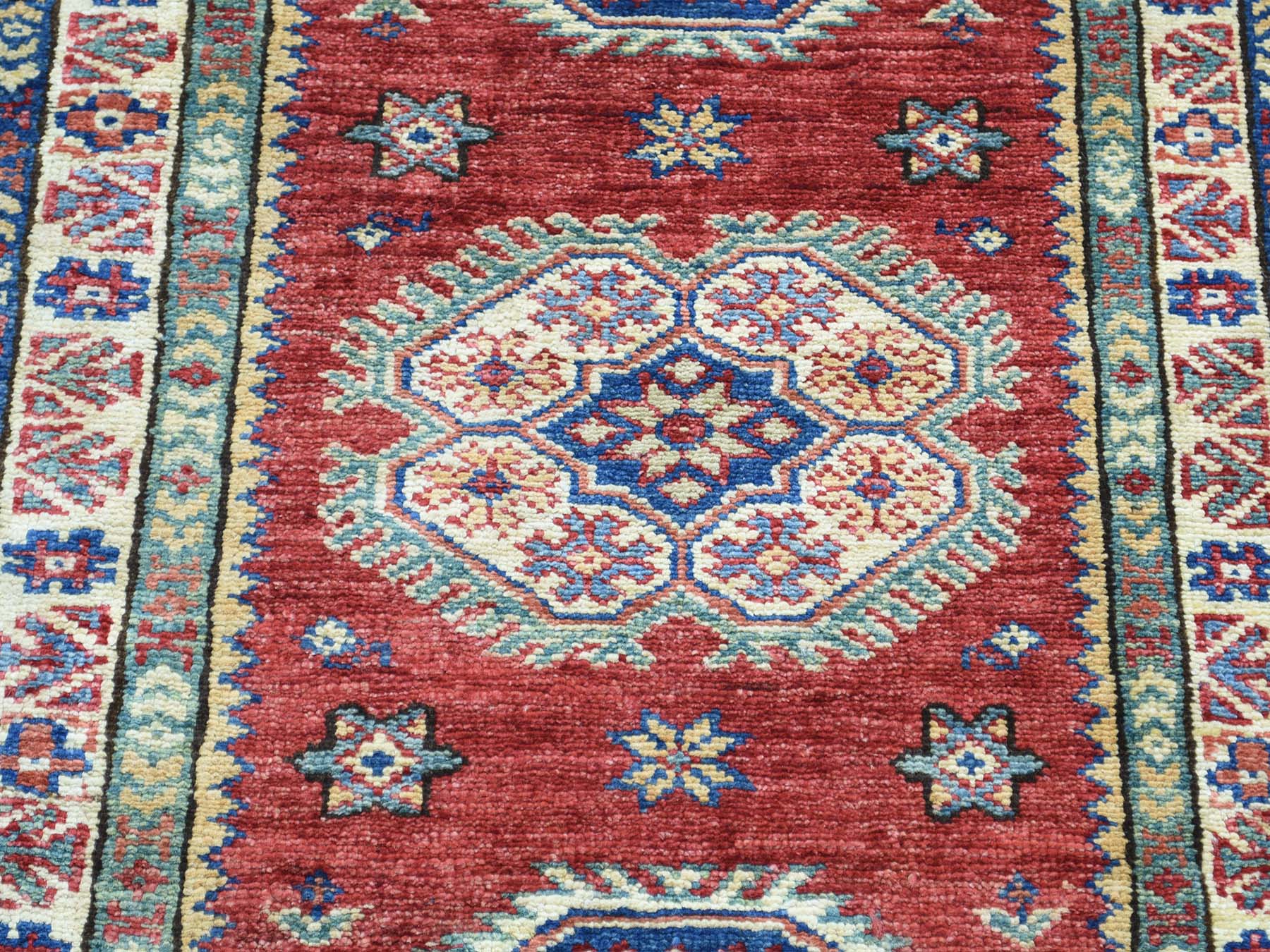 HAND-KNOTTED SUPER KAZAK PU...