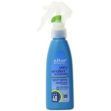 Alba botanica, sun spray sport sfp 40, 4 oz, (pack of 1)