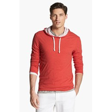 Vince Double Layer Hoodie