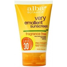 Alba botanica, sun care ltn spf30 frag free, 4 oz, (pack of 1)