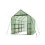 Ogrow Very Spacious And Sturdy Walk-in 2 Tier 12 Shelf portable Garden Greenhouse with windows - Measures 117