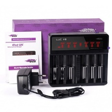 Efest LUC V6 LCD Multi-Function Charger - Online Vaping Supplies, Electronic Cigarettes, E-Liquid : Vapoorzone