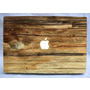 Natural wood vinyl macbook and laptop decal