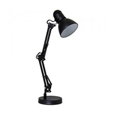 Boston Harbor Architect Swing Arm Desk Lamp, Black