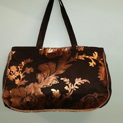 Metalic bloom Fall Bag - Ri...