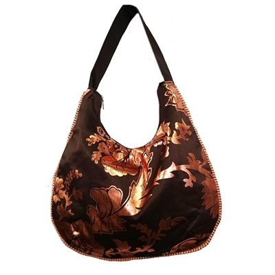 Metallic Bloom Hobo - Rich ...