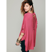 Gypsy Junkies Axel Caplet Boxy Long Sleeve Tee