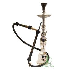Khalil Mamoon Cafe Style Shisha Pipe - Black