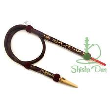 Khalil Mamoon Rainbow Hookah Hose - Red