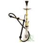 Khalil Mamoon Hookah Gold Indian Jewel Black | Hookah Shisha Den UK | Shisha Den