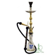 Khalil Mamoon Hookah Gold Indian Jewel Black | Hookah Shisha Den UK | Shisha Den