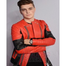 Martin Garrix Red Black Jacket