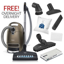 Miele Complete C3 Brilliant Canister Vacuum Cleaner & SEB 236 w/ FREE Overnight Delivery!