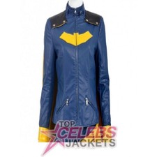 Batgirl Blue Leather Costume