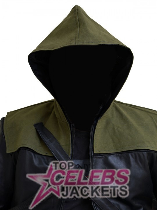Stephen Amell Arrow Leather...