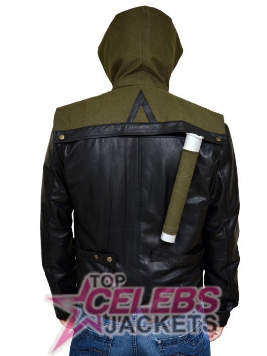 Arrow Stephen Amell Leather...
