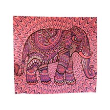 Beautiful  pink Elephant Printed Wall Hanging tapestry
