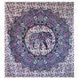 Beautiful Dark Brown Elephant Printed Wall Hanging tapestry