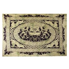 Beautiful Golden hippie mandala tapestry