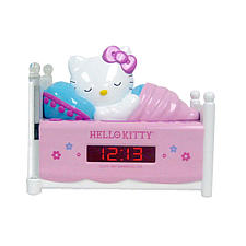 Sleeping Hello Kitty Alarm Clock Radio with Night Light - Spectra Merchandisin - Toys "R" Us