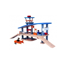 PlanToys Airport - Wooden Roof