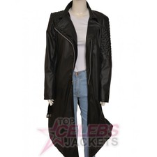 Deadpool Brianna Hildebrand Black Coat